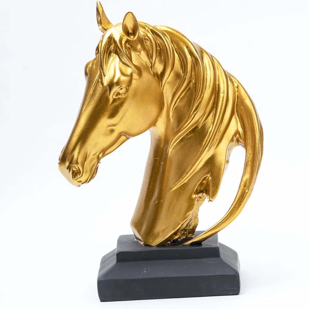 Horse Head Status Decorative Home & Office Décor 12CM