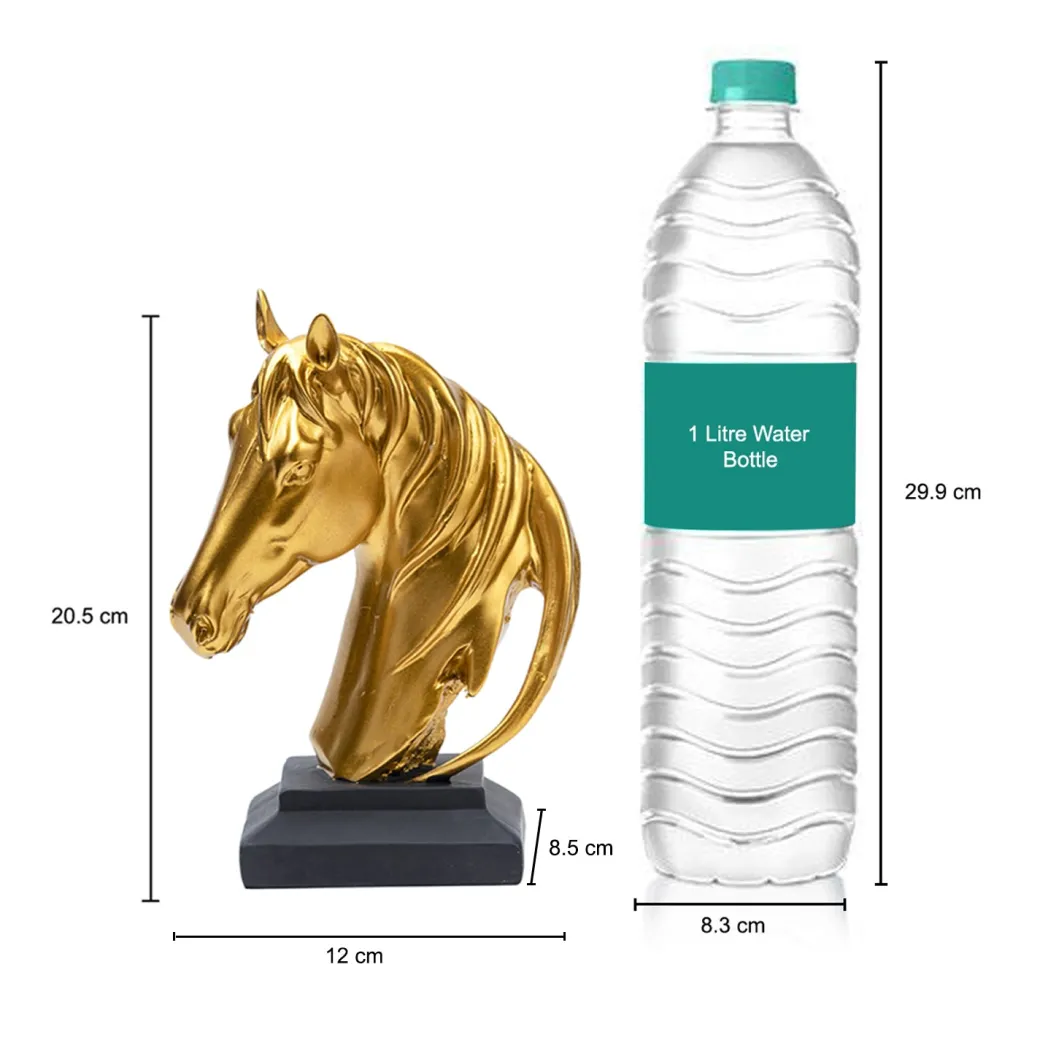 Horse Head Status Decorative Home & Office Décor 12CM