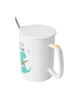 I'M a rock STAR' Coffee Mug With Lid - Dragon, 400 Ml