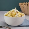 Ivory Ceramic Bowl - 580Ml, Fish Scale