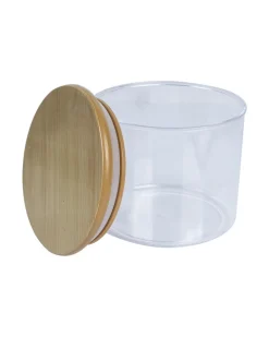 Jar with Airtight Lid, Brown, Plastic, 500 mL