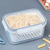 Kitchen Food Storage Containers - 800ml, Plastic