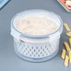 Kitchen Food Storage Containers - 550ml, Plastic