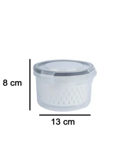 Kitchen Food Storage Containers - 550ml, Plastic