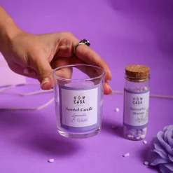 Lavender Fragrance Candle Gift Set