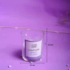 Lavender Fragrance Candle Gift Set