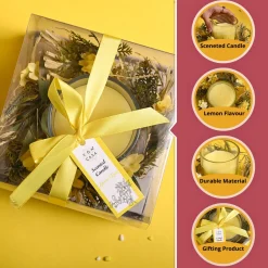 Lemon Rain Big Fragrance Candle