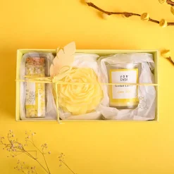 Lemon Rain Fragrance Candle Gift Set