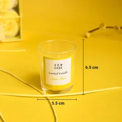 Lemon Rain Fragrance Candle Gift Set