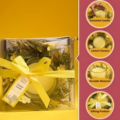 Lemon Rain Small Fragrance Candle