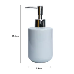 Light Blue Soap Dispenser