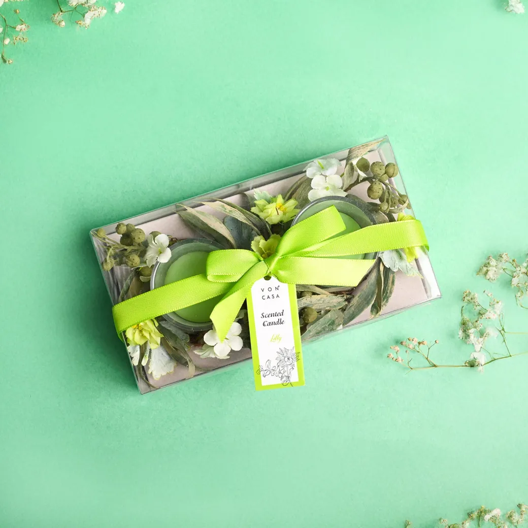 Lily Candle Pack of 2