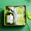 Lily Flower Candles & Potpourri Set