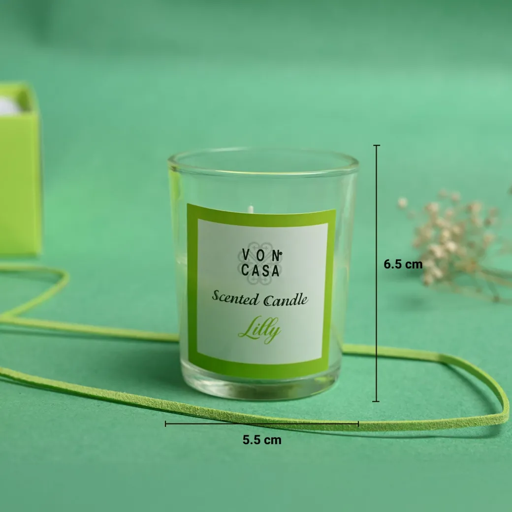 Lily Fragrance Candle Gift Set