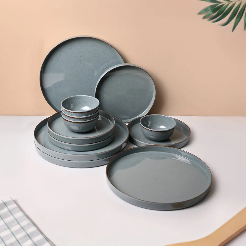 Market99 Blue Haven Melamine Dinner Set Of 12