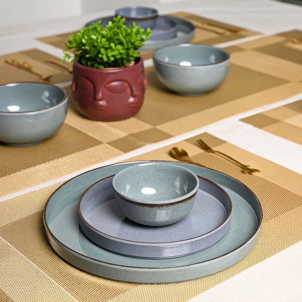 Market99 Blue Haven Melamine Dinner Set Of 12