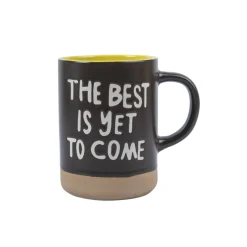 Market99 Ceramic Coffee Mug "THE BEST IS YET TO COMES" - 360 mL