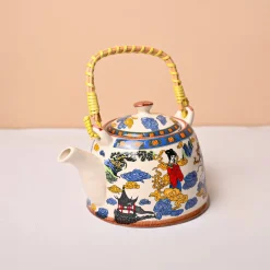 Market99 Ceramic Tea Pots - Chinese Print, 900ml