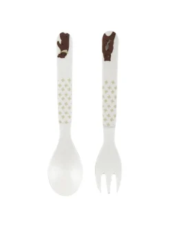 Market99 Children'S Pastel Dinner Set 1 Plate, 1 Bowl, 1 Tumbler, 1 Fork & 1 Spoon