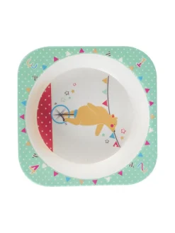 Market99 Children'S Pastel Dinner Set 1 Plate, 1 Bowl, 1 Tumbler, 1 Fork & 1 Spoon