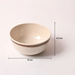 Market99 Chochip Cream Melamine Dinner Set Of 12