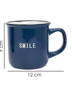 Market99 Coffee Mug, Multicolour, Ceramic, Set of 3, 330 mL