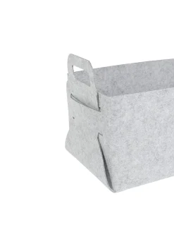 Market99 Felt Storage Basket Organiser - 28 X 16 X 16Cm