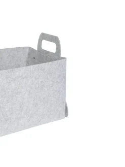 Market99 Felt Storage Basket Organiser - 28 X 16 X 16Cm
