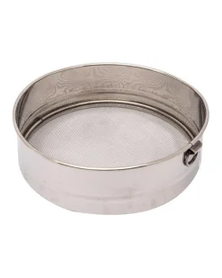 Market99 Flour Strainer, Silver, Stainless Steel