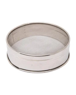 Market99 Flour Strainer, Silver, Stainless Steel
