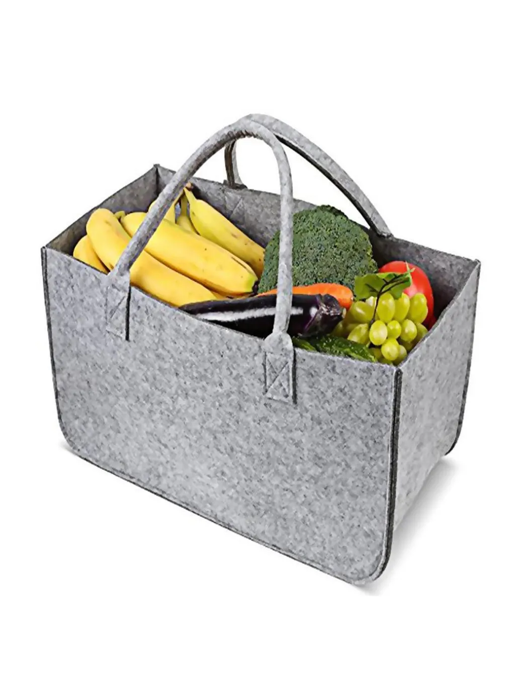 Market99 Large Capacity Felt Bags For Storage Home - 50X25X25Cm