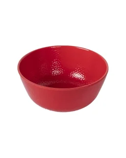 Market99 Melamine Tableware Red Serving Bowls for Dining Table (Set Of 2, 1300mL )