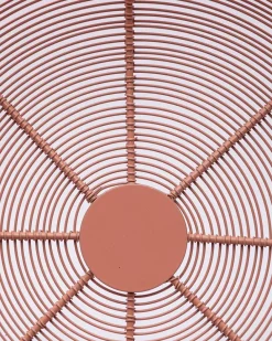 Market99 Metal Wire Countertop Fruit Basket for Home & Kitchen - Peach Colour, Iron