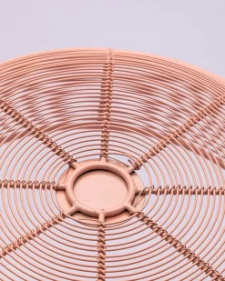 Market99 Metal Wire Countertop Fruit Basket for Home & Kitchen - Peach Colour, Iron