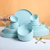 Market99 Minto Blue Sparkle Dinner Set