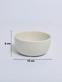 MARKET99 Minto Cream Sparkle Dinner Set