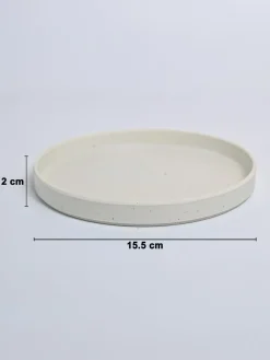 MARKET99 Minto Cream Sparkle Dinner Set