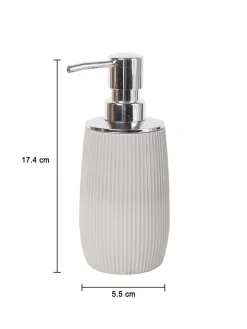 Market99 320mL Striped Liquid Soap Dispenser