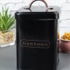 Market99 Namkeen Jar with Lid - (Black, 1900mL)