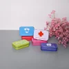 Market99 Pill Box Organizer Set of 6 - Multi Tin Glossy Finish