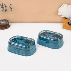 Market99 Plastic Blue Soap Dish Holders