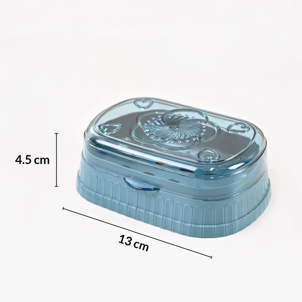 Market99 Plastic Blue Soap Dish Holders