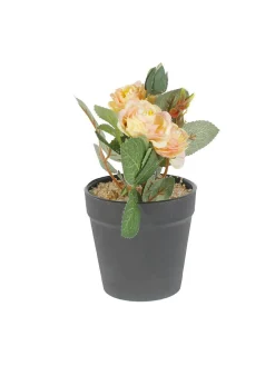 Market99 Realistic Artificial Bonsai Fake Rose Flower Plant Pot