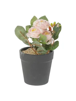 Market99 Realistic Artificial Bonsai Fake Rose Flower Plant Pot