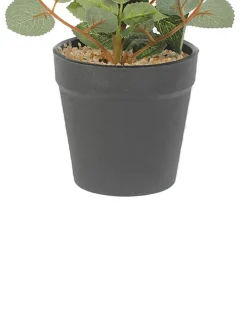 Market99 Realistic Artificial Bonsai Fake Rose Flower Plant Pot