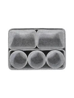Market99 Rectangular Felt Desk Organizer