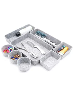 Market99 Rectangular Felt Desk Organizer