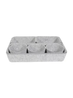 Market99 Rectangular Felt Desk Organizer