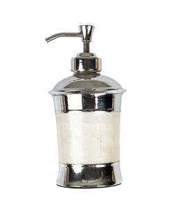 Market99 Soap Dispenser, Silver & Black, Brass, 300 mL