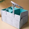 Market99 Square Felt Home Storage Organizer - 34X24X18Cm